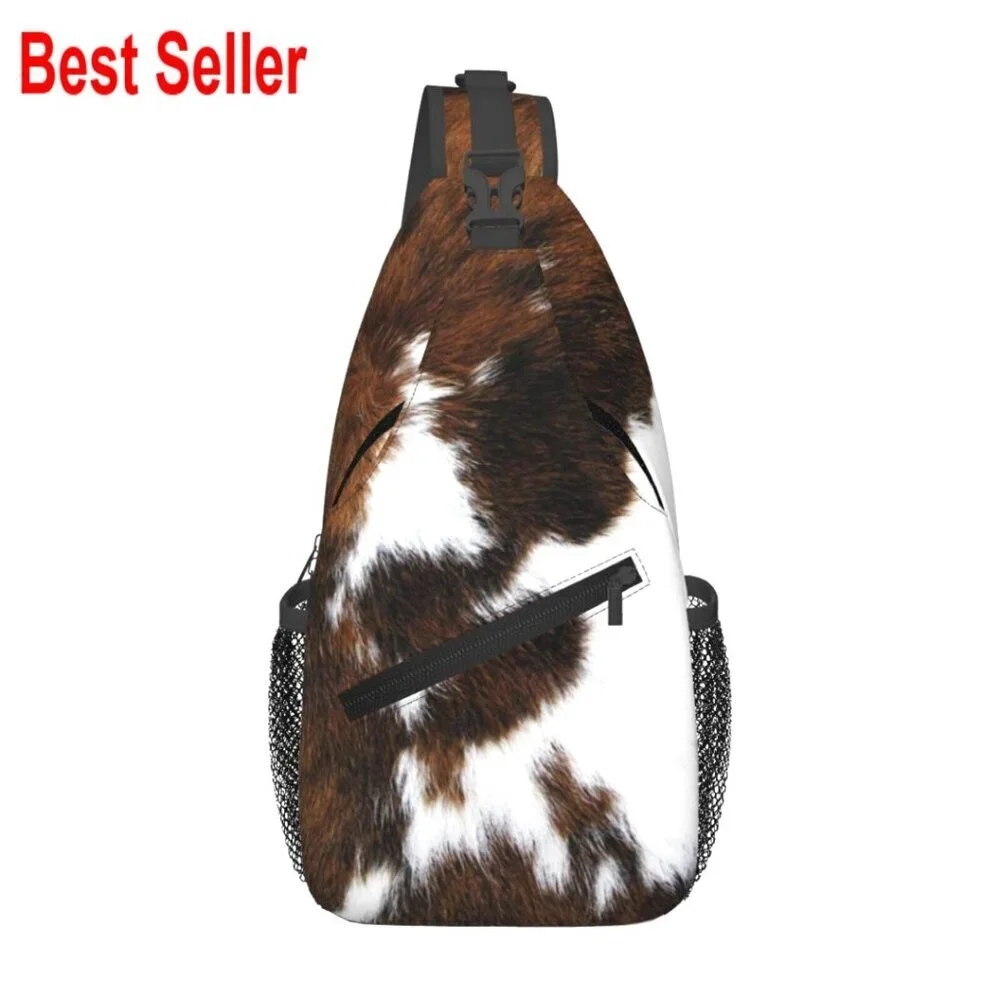 Polyester Crossbody Sling Backpack Adjustable Strap Casual Daypack
